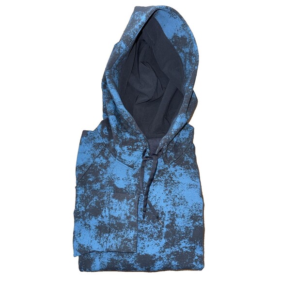 Lululemon CitySweat Hoodie Mens L Astral Classic Navy Blue Borealis Tie Dye - Picture 2 of 12